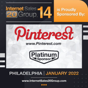 Pinterest is a New Internet Sales 20 Group 14 Sponsor!